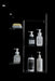 Maya Bath Platinum Anzio Steam Shower with TV - 57" x 37" x 88" - Black - Right Side - Cottage Chest